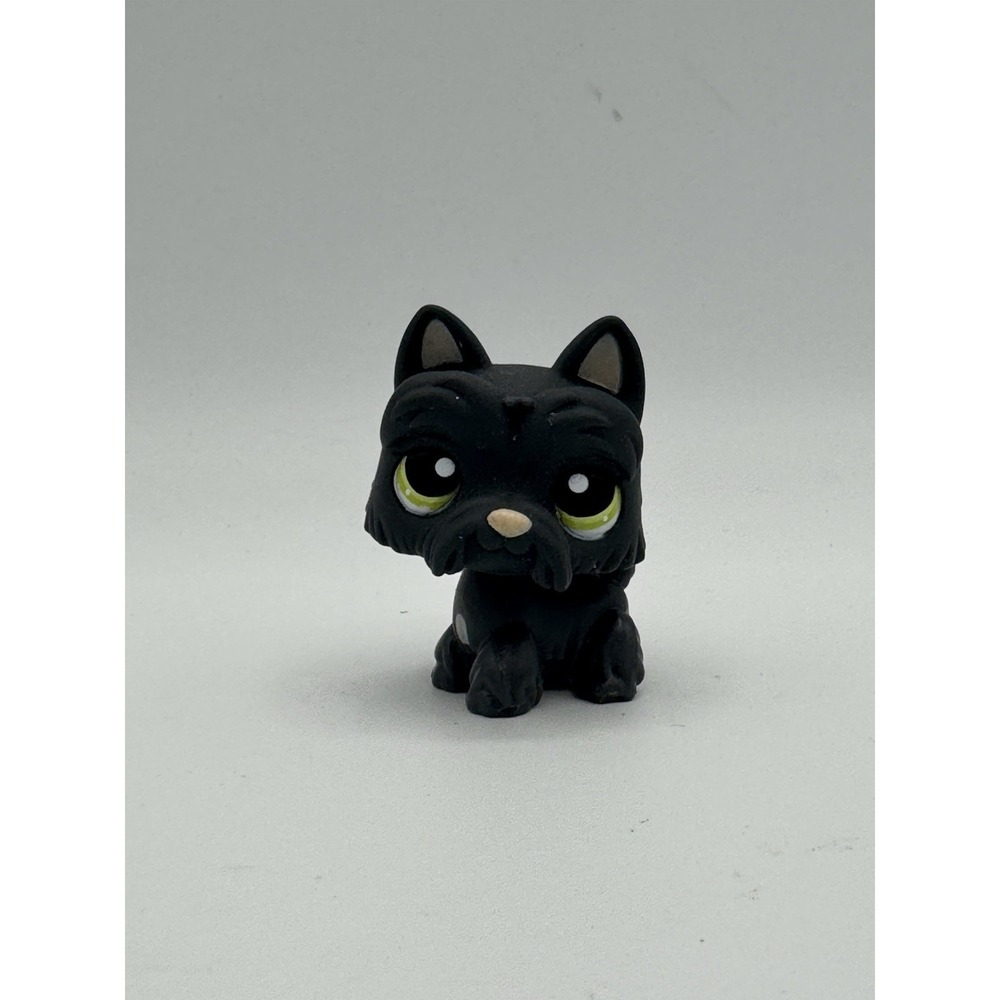 Littlest Pet Shop #1156 Scottish Terrier Green Eyes‎ Scottie Authentic Hasboro